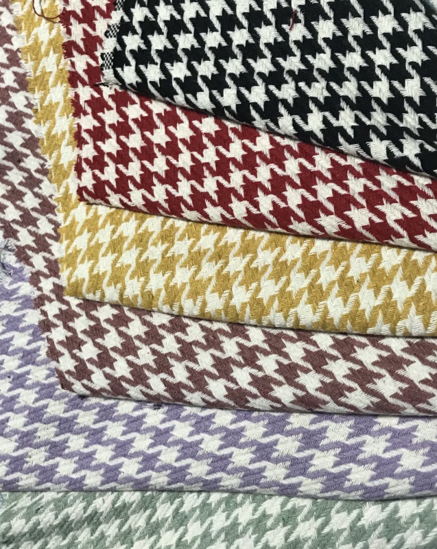 Kazayağı Desenli Kumaş